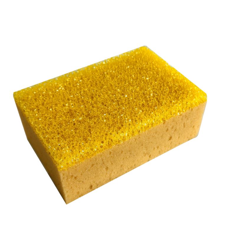 Car Washing Sponge Two Layers Soft Hard Sponge 15 x 10 x 6 cm