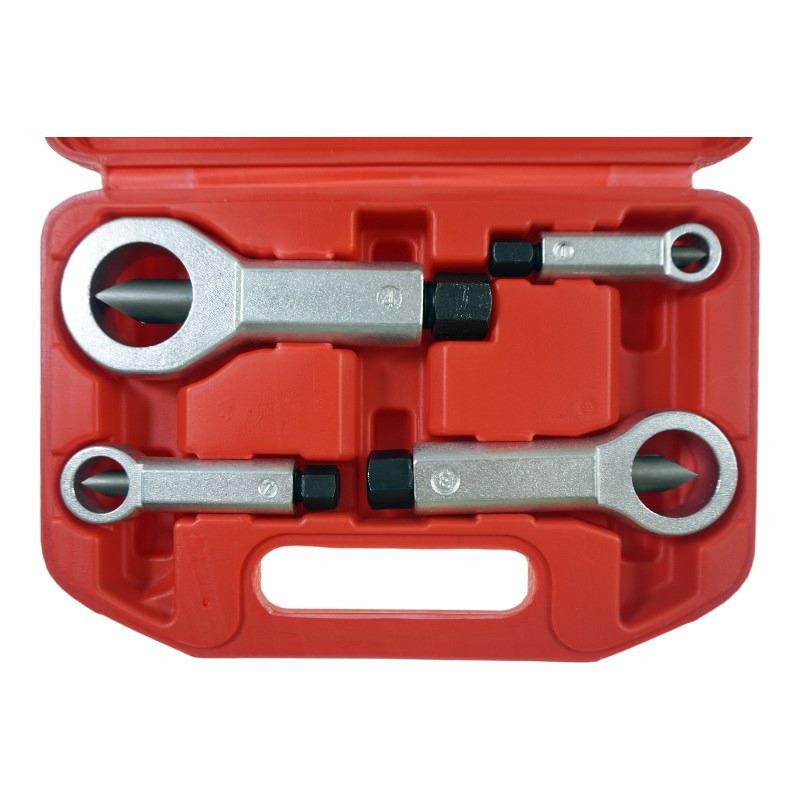 Nut Cutter set 0-37 mm, 4 Sizes with Plastic Case, Beast