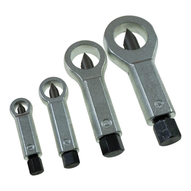 Nut Cutter set 0-37 mm, 4 Sizes with Plastic Case, Beast