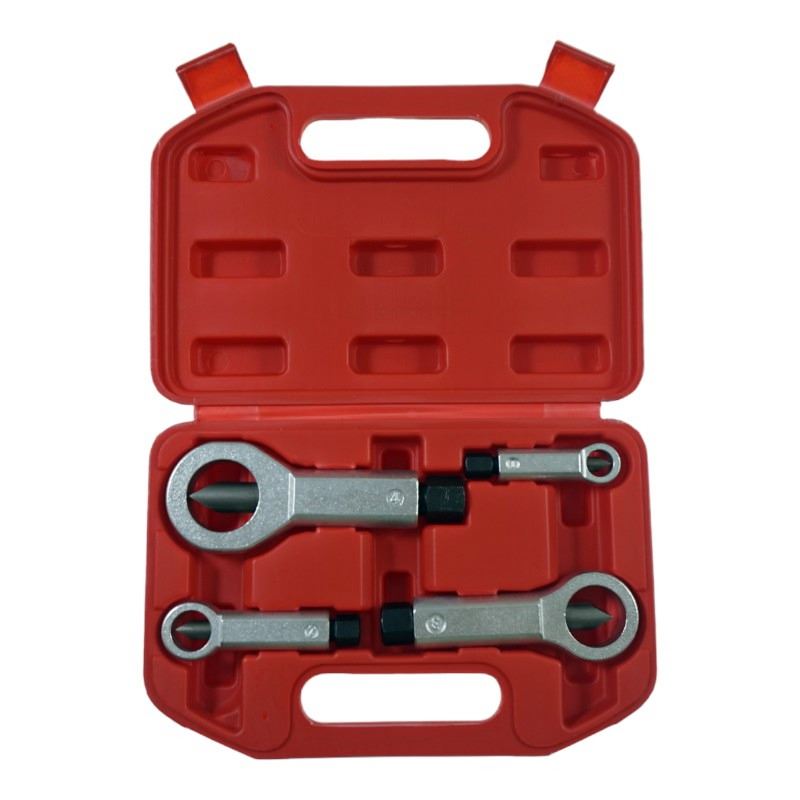 Nut Cutter set 0-37 mm, 4 Sizes with Plastic Case, Beast