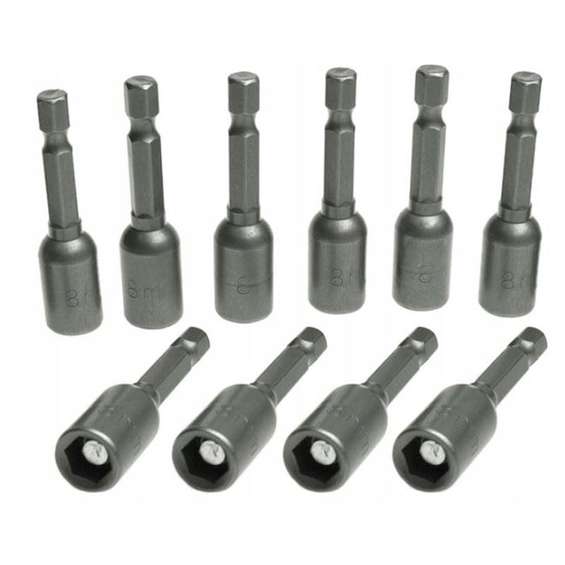 Magnetic Screwdriver Sockets 8 mm, 65 mm Length, Beast