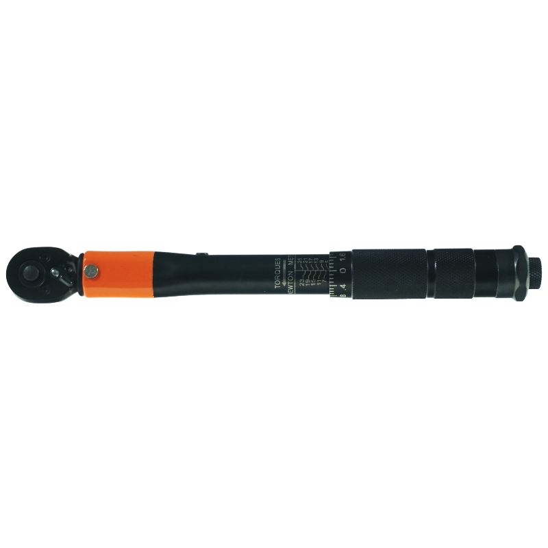 Momentnyckel 1/4 tum, justerbart moment 5–25 NM, Beast