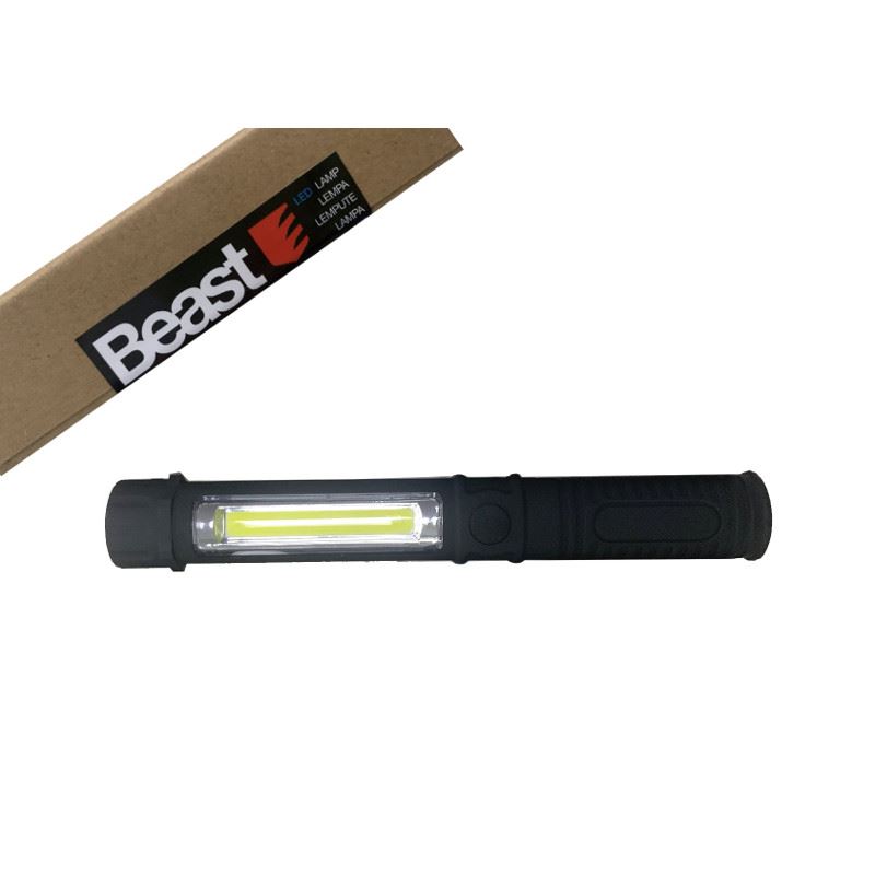 Verkstadslampa ficklampa LED med magnet