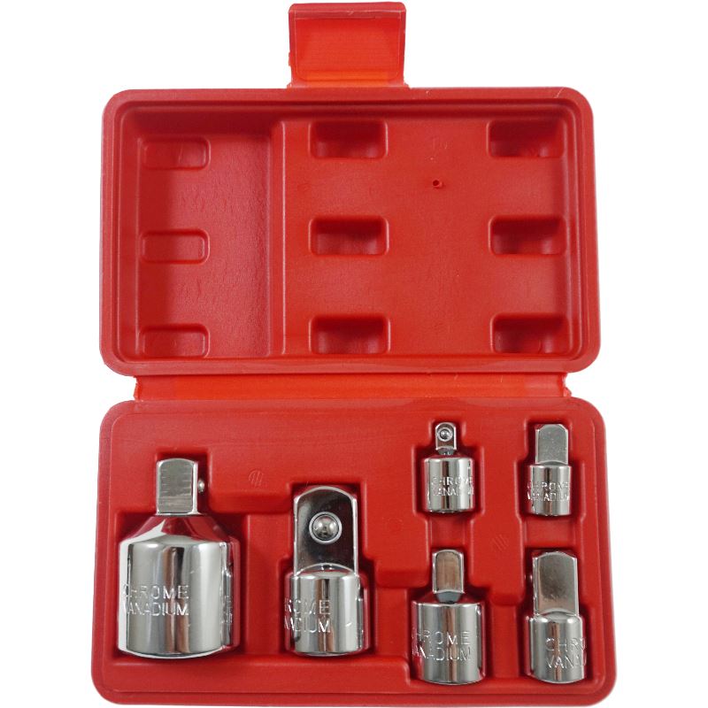 Socket Wrench Adapters set, Chrome-Vanadium Steel