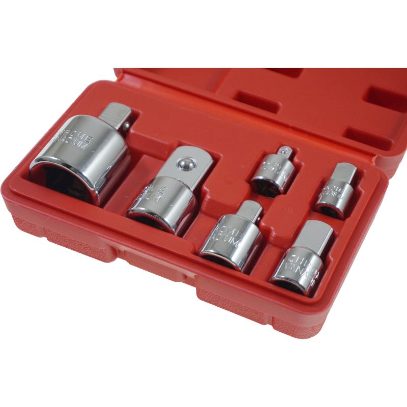 Socket Wrench Adapters set, Chrome-Vanadium Steel