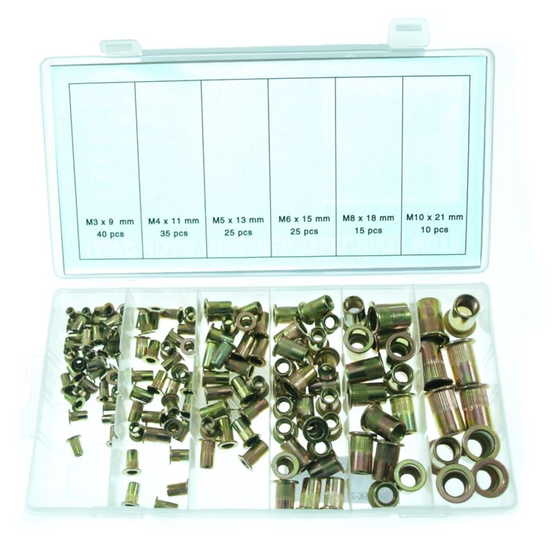 Steel Rivet Nut set M4-M10, Beast