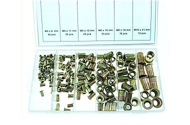Steel Rivet Nut set M4-M10, Beast