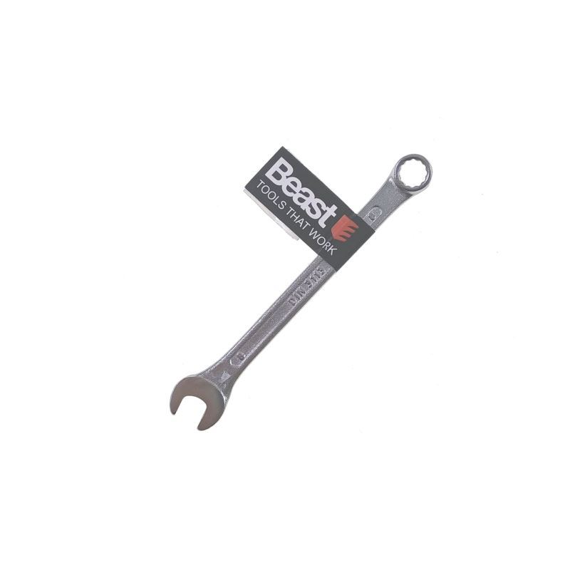 Combination Wrench 14 mm, Chrome Vanadium Steel, Beast