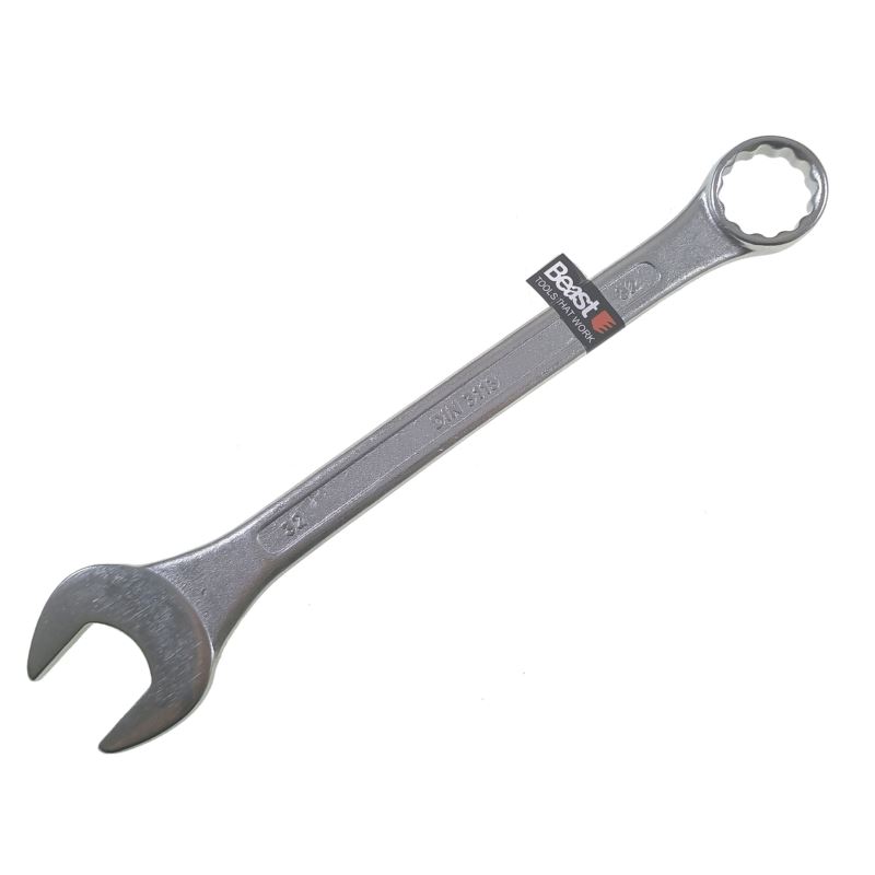 Combination Wrench 32 mm CR-V Steel, Beast