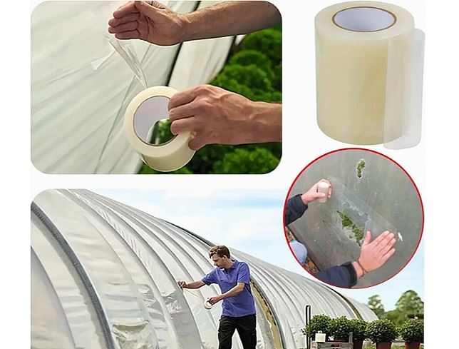 Greenhouse Repair Foil Tape, 50 mm x 10m, Transparent, Beast