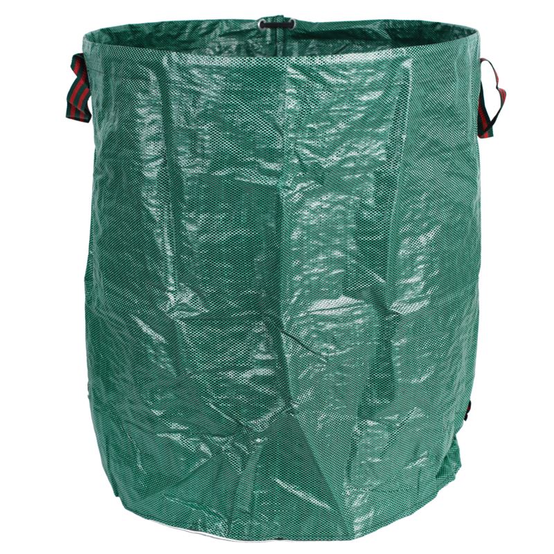 Foldable Garden Basket 45 x 76 cm Durable Tarp Steel Wire