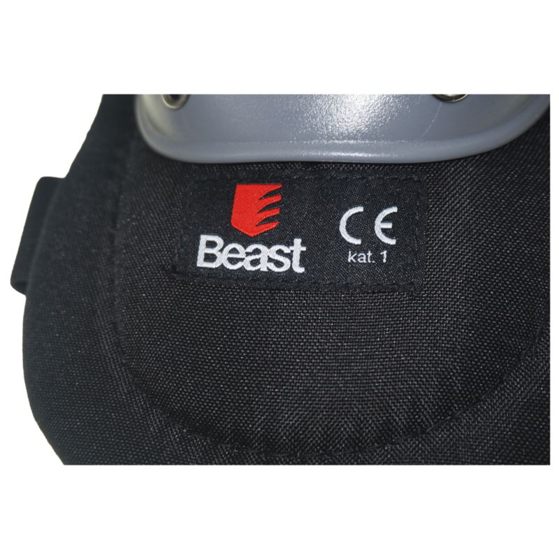 Knee Pads, Impact-Resistant Plastic, Foam Padding, Beast