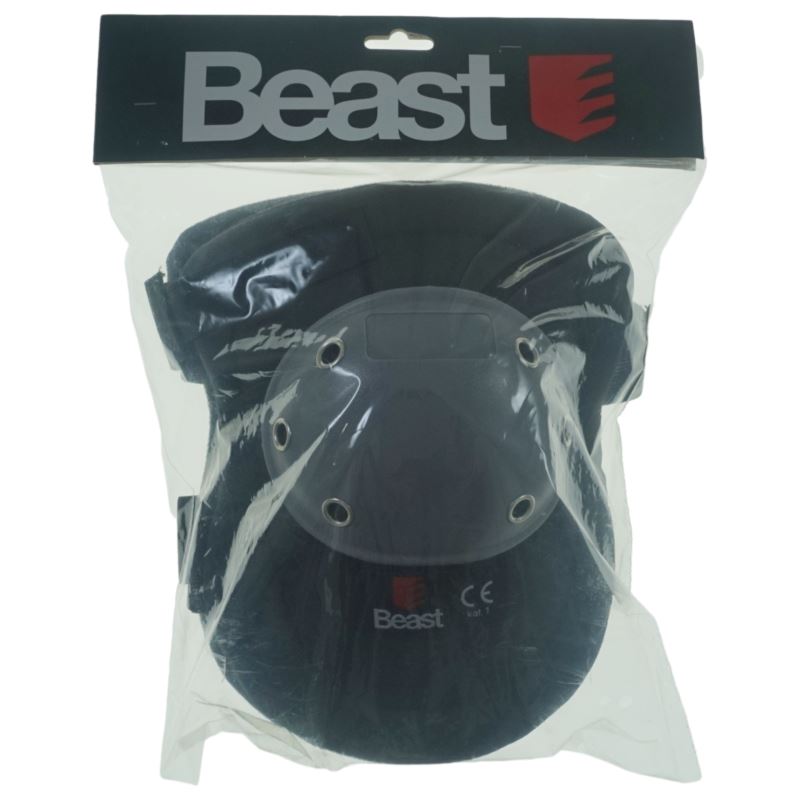 Knee Pads, Impact-Resistant Plastic, Foam Padding, Beast