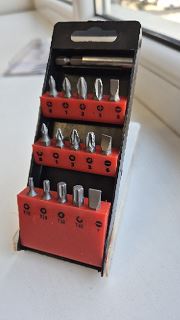 Magnetic Bit set 16 Pieces, Chrome-Vanadium Alloy, Beast