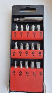 Magnetic Bit set 16 Pieces, Chrome-Vanadium Alloy, Beast