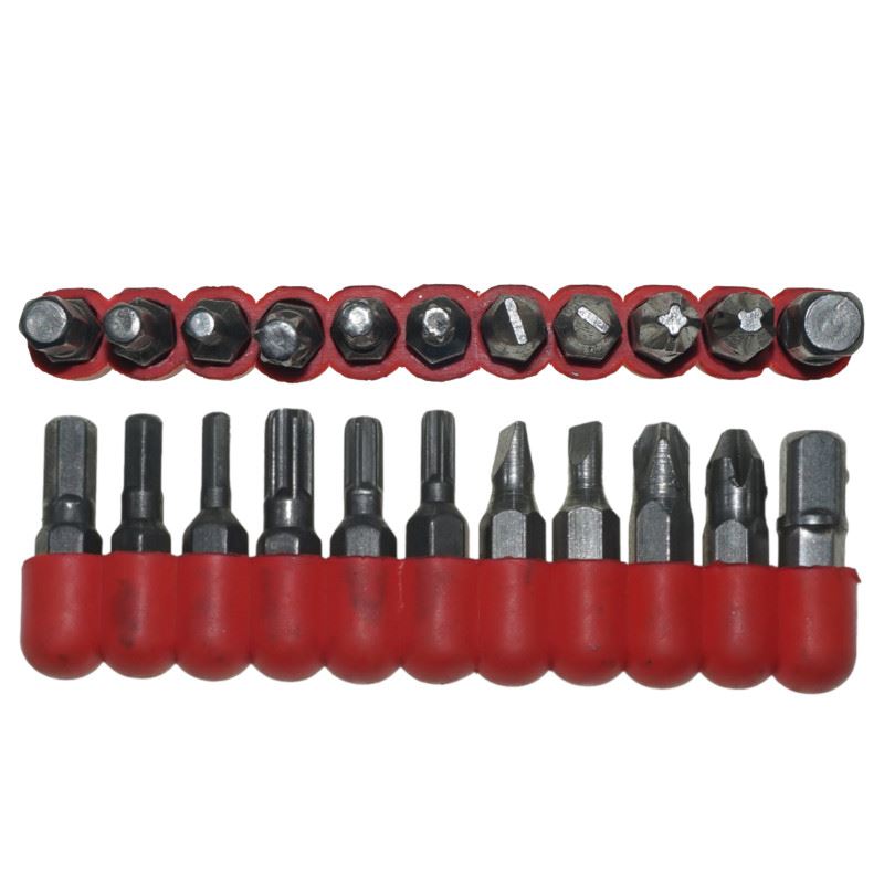 T-Handle Kit with 9 Sockets and 10 Bits, Hardened Steel