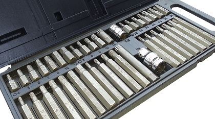 Bits - Insexnyckel, TORX CV 30-75 mm 1/2 och 3/8