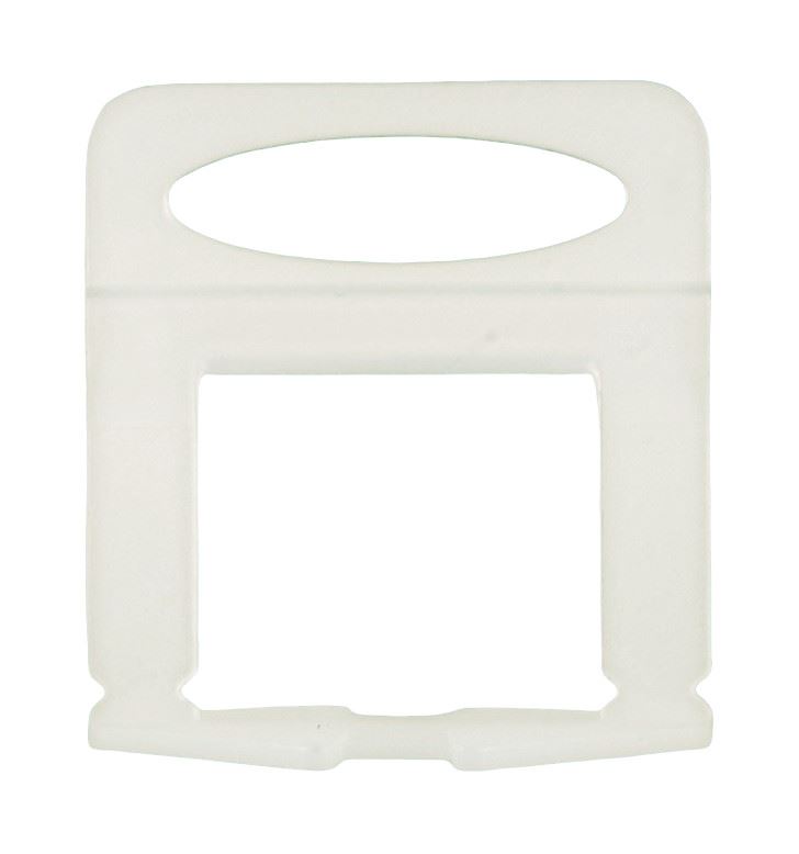 Tile Leveling Clips 2 mm, 100 pcs Durable Plastic, Beast