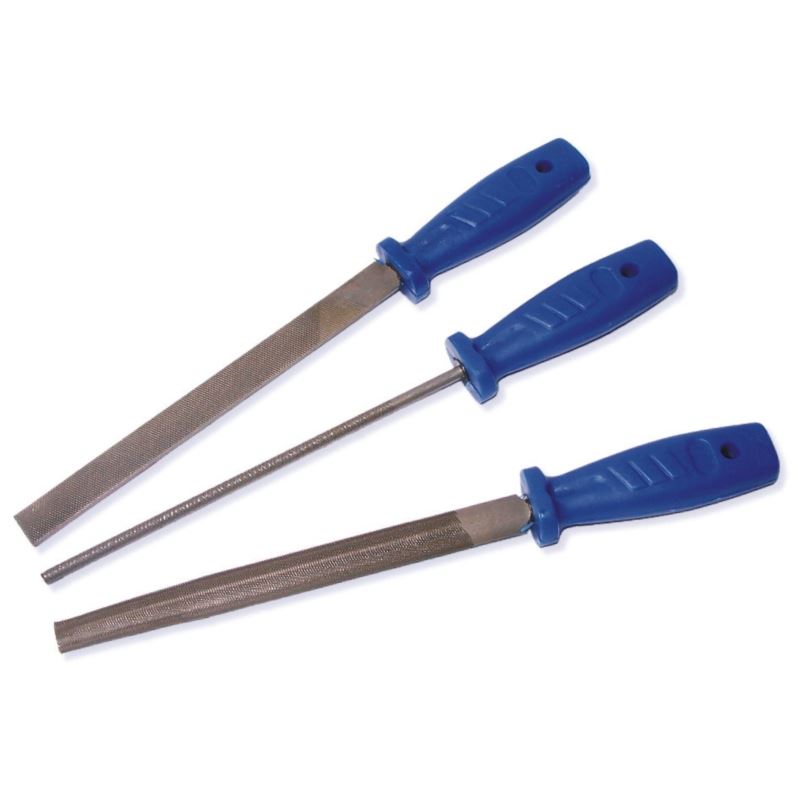 Filset 200 mm 3-pack | 3 filer | ergonomiska handtag | Beast