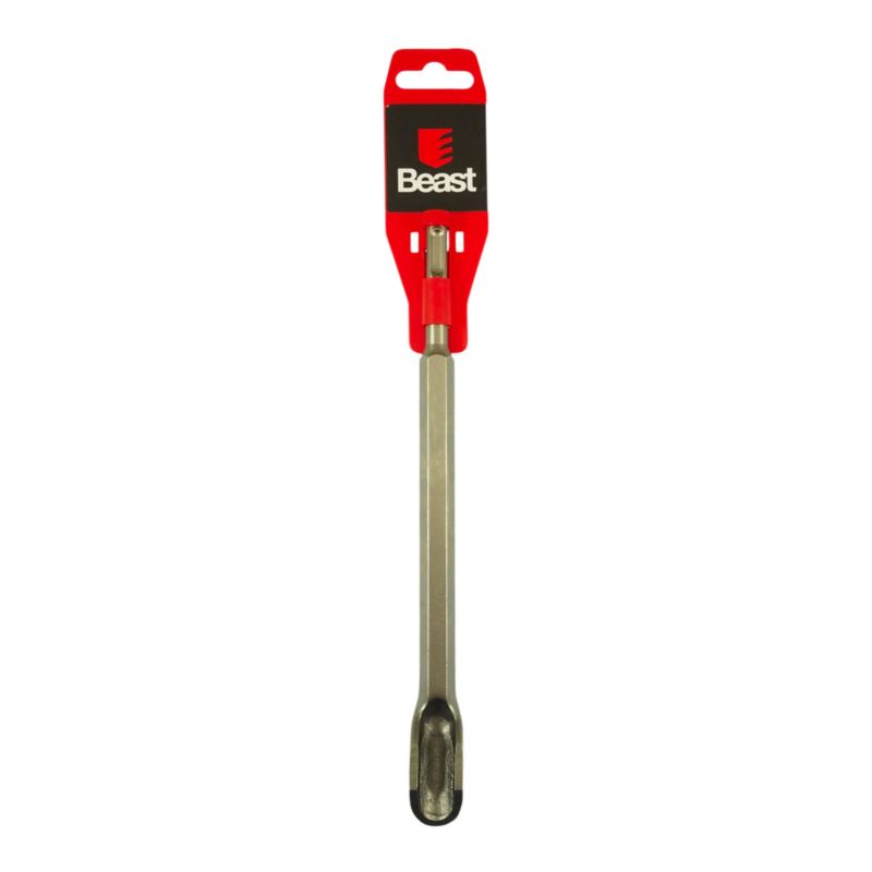 U-Shaped SDS Chisel, 22 mm Width, 250 mm Length, Beast