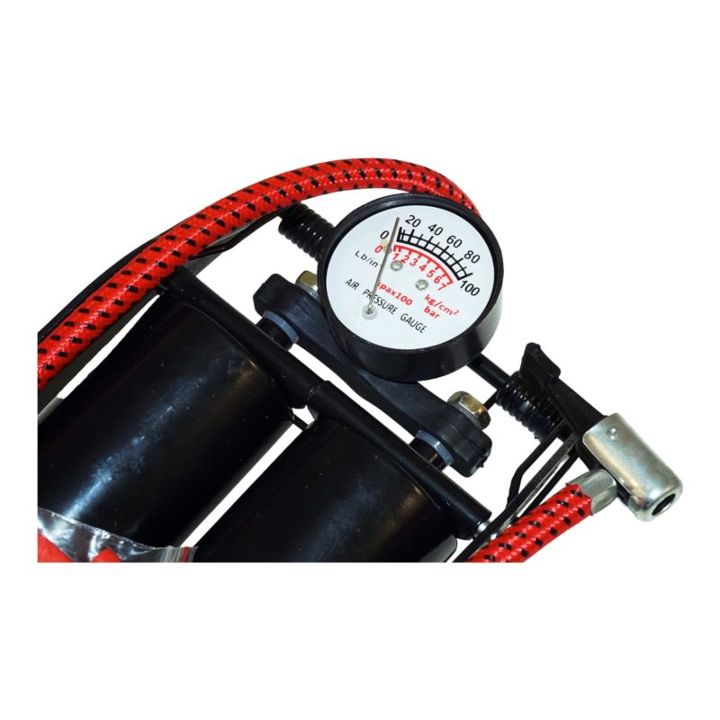 Foot Pump with Pressure Gauge, Beast
