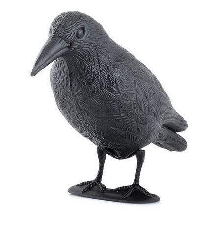 Pigeon Repeller, Durable Black Plastic, 37 cm, Beast