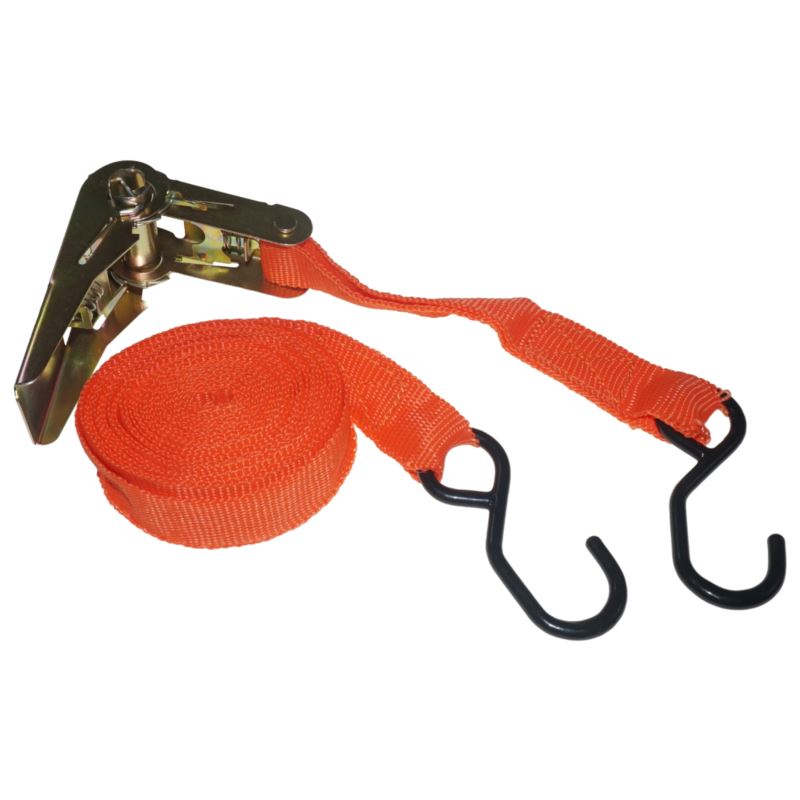 Luggage Fixing Tape with Hooks and Tensioner 5 m x 25 mm