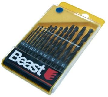 Metal Drill set 13 pcs, Sizes 1.5–6.5 mm, Beast