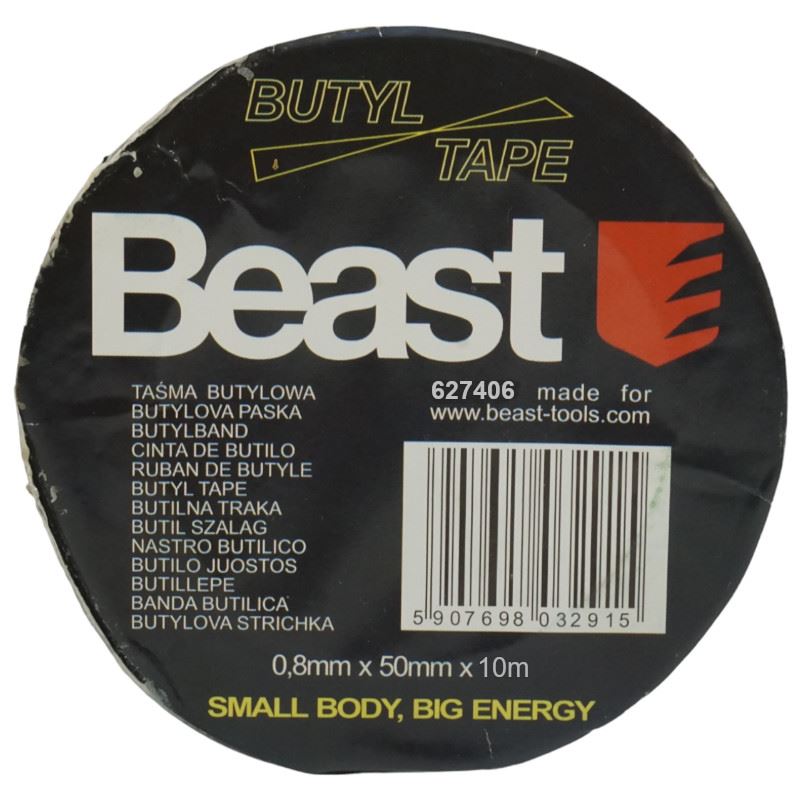 Butylreparationstejp 10 m, 50 mm bred