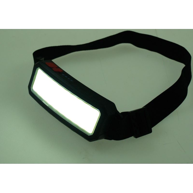 Uppladdningsbar LED-pannlampa, 3 ljuslägen, Beast