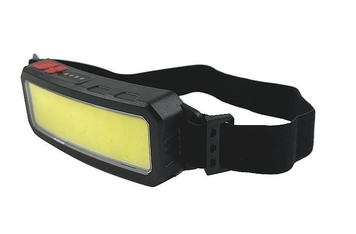 Uppladdningsbar LED-pannlampa, 3 ljuslägen, Beast
