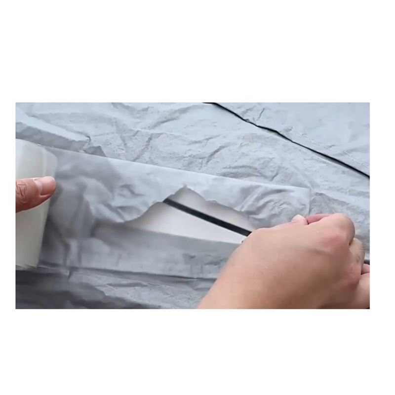 Genomskinlig vattentät reparationsremsa 0, 5 x 1, 5 m, Beast