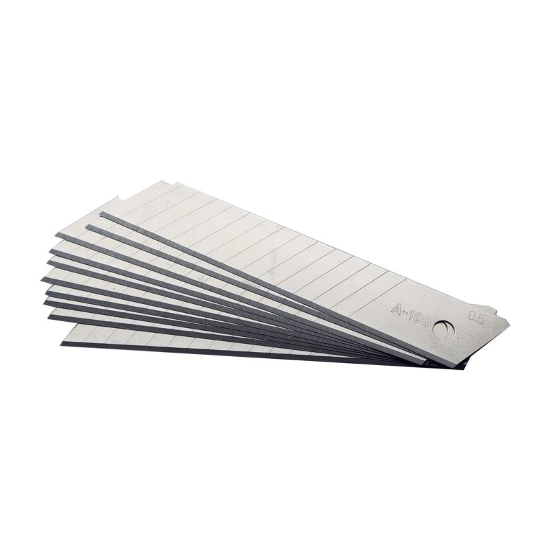 Tapetknivblad 18 mm, 14 segment, härdat stål, 10-pack, Beast