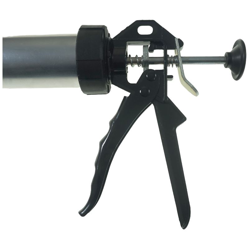 Aluminium caulking gun for 600 ml tubes, 380 mm