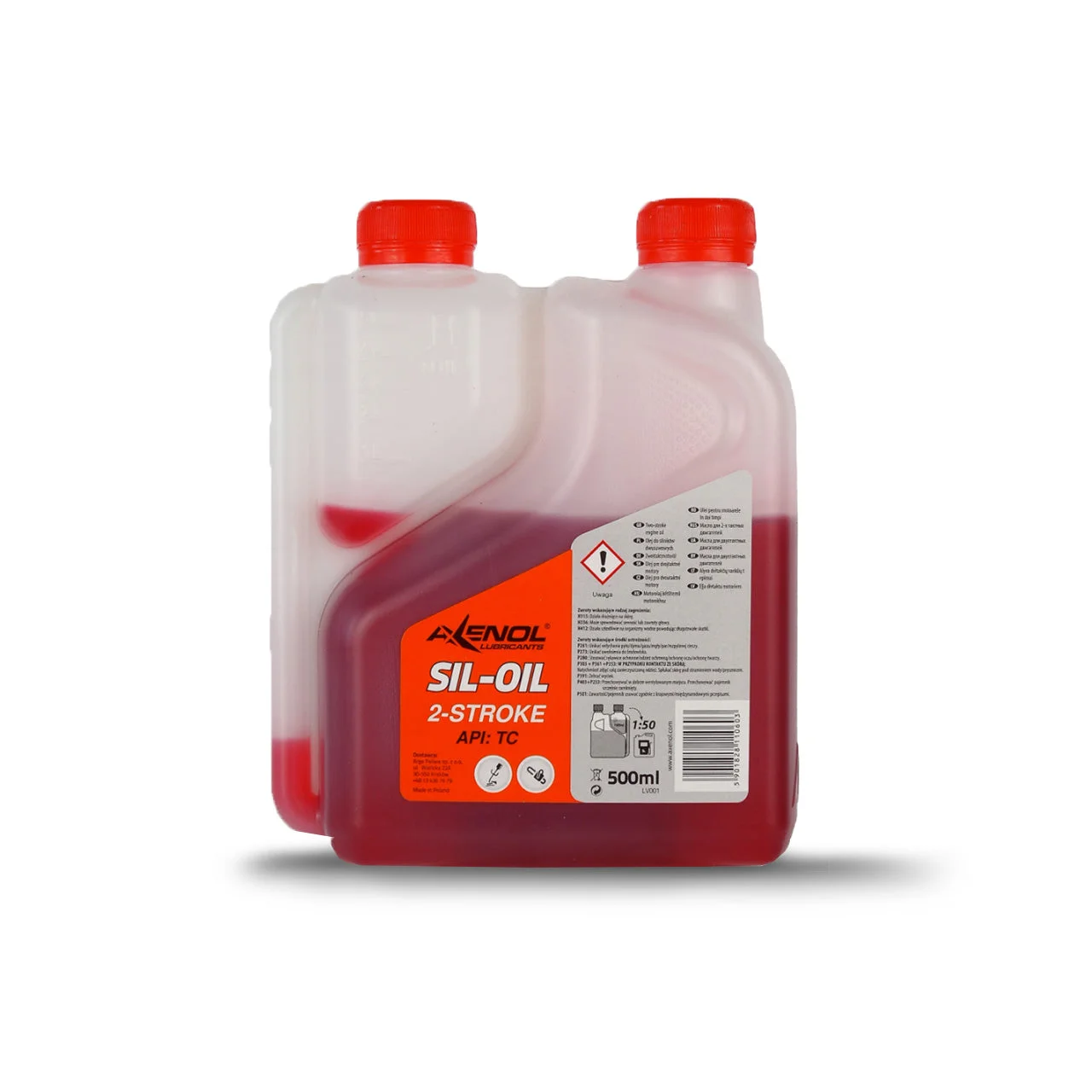 Tvåtaktsolja 500 ml, 5-pack