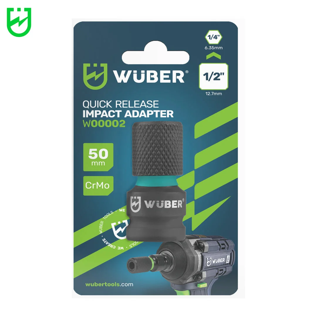 Bit Adapter 1/2" to 1/4", 50 mm, 5-Pack