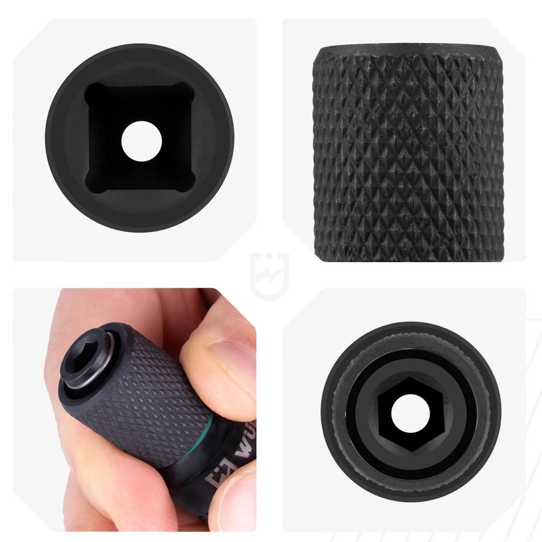 Bit Adapter 1/2" to 1/4", 50 mm, 5-Pack