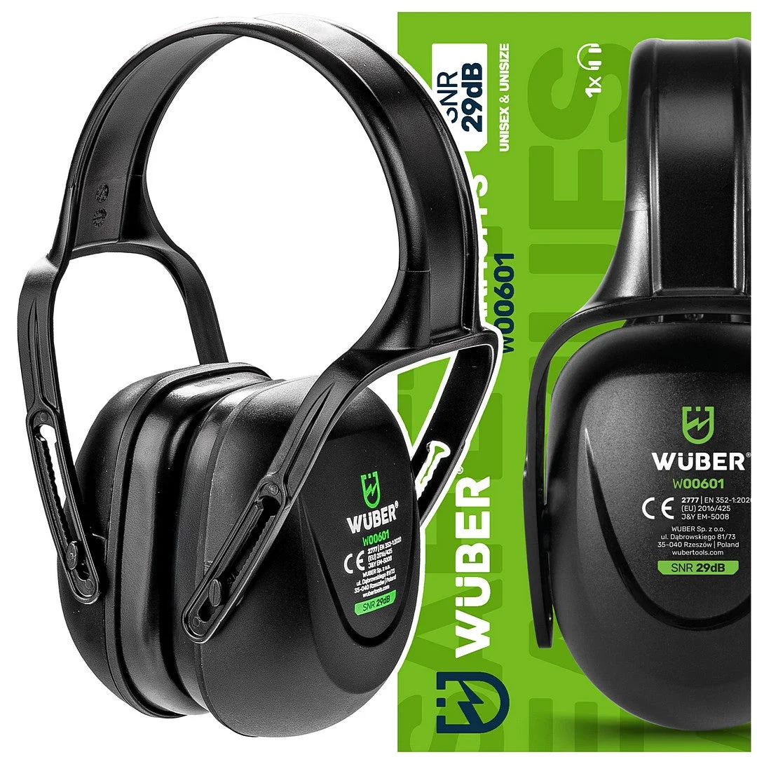 Hörselkåpor 29 dB, justerbara, 3-pack