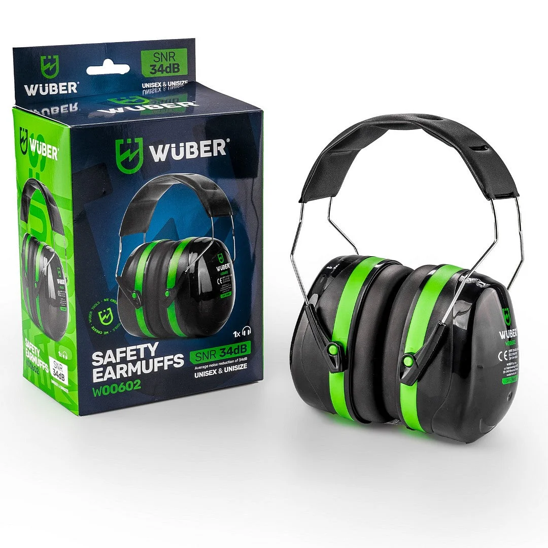 Ear Defenders SNR 34 dB, EN 352-1, 2-Pack
