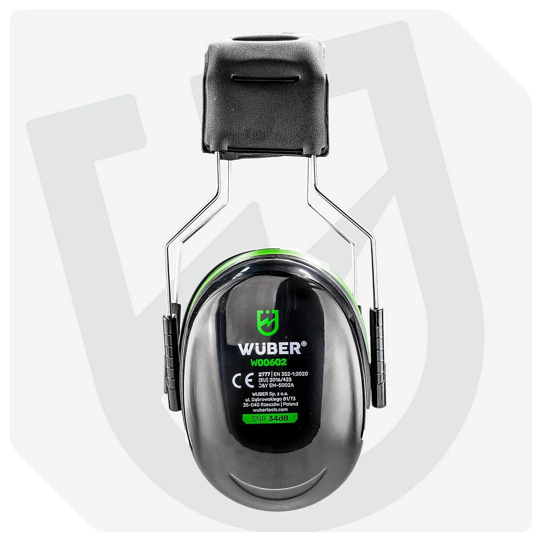 Ear Defenders SNR 34 dB, EN 352-1, 2-Pack
