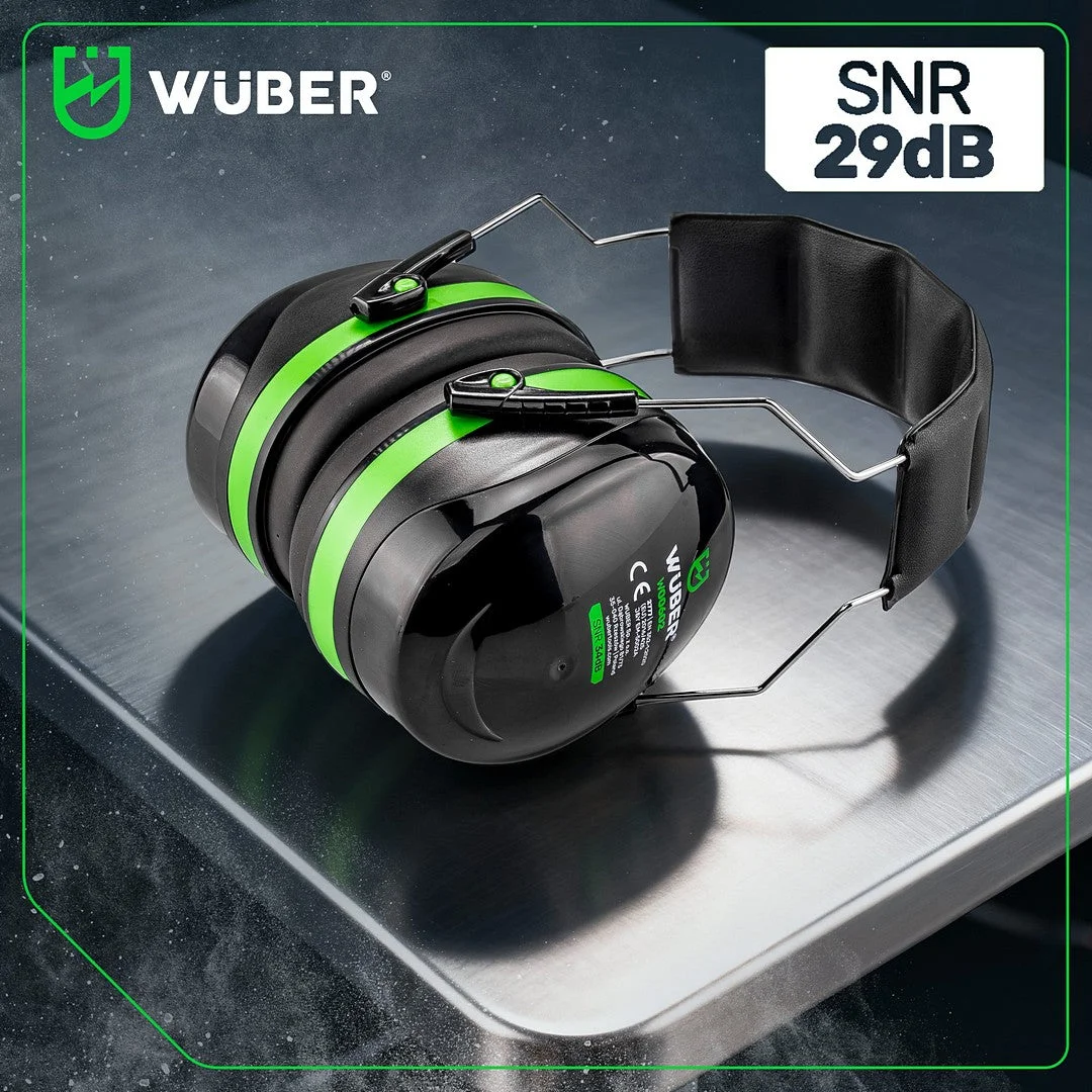 Ear Defenders SNR 34 dB, EN 352-1, 2-Pack