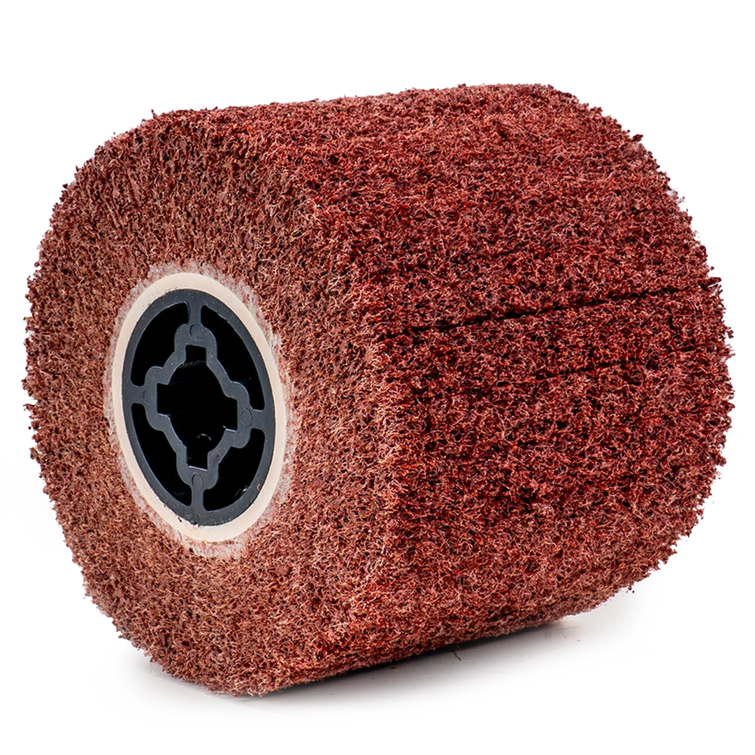 Abrasive roller P60 for satin finishing machine, 2-pack
