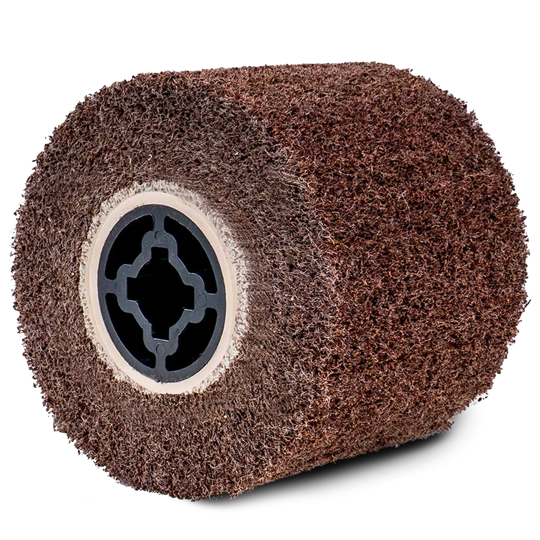 Nylon Brush Roller P180 120x100x19 mm, 2-pack