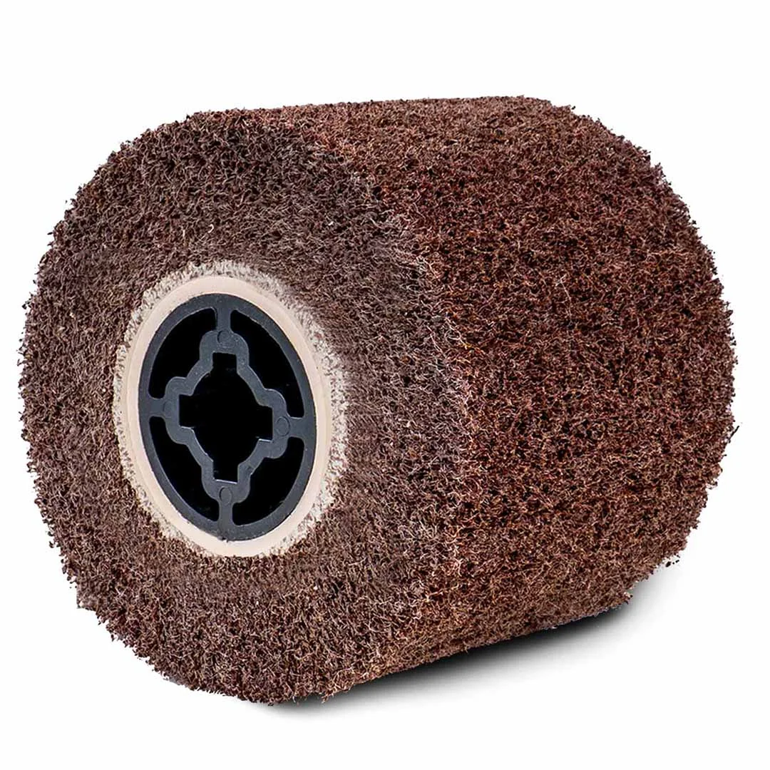Nylon Brush Roller P180 120x100x19 mm, 2-pack