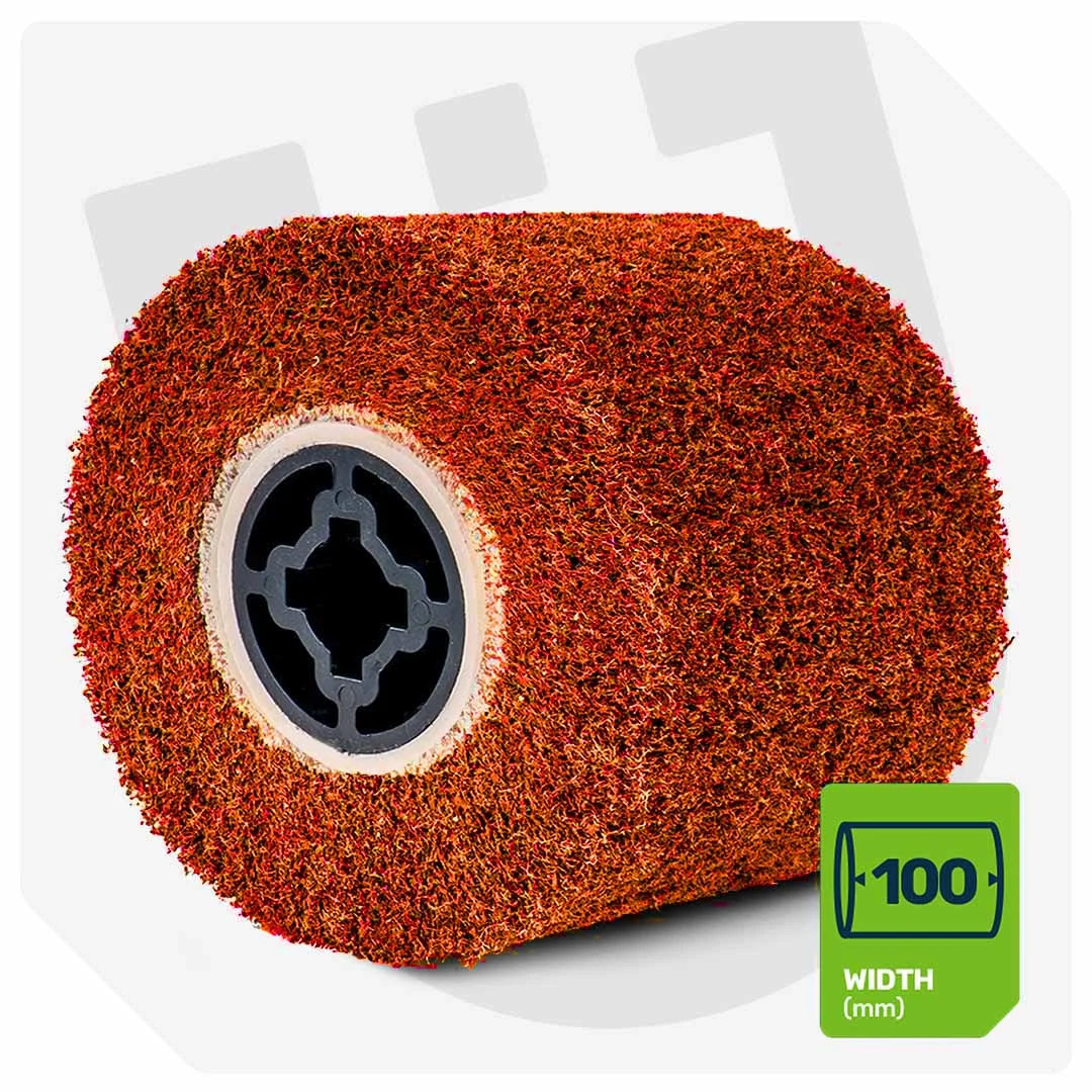 Nylonborstvals P320 120x100x19 mm, 2-pack