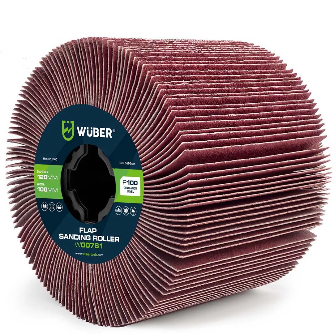 Flap Sanding Roller P100 120x100x19 mm 2-Pack