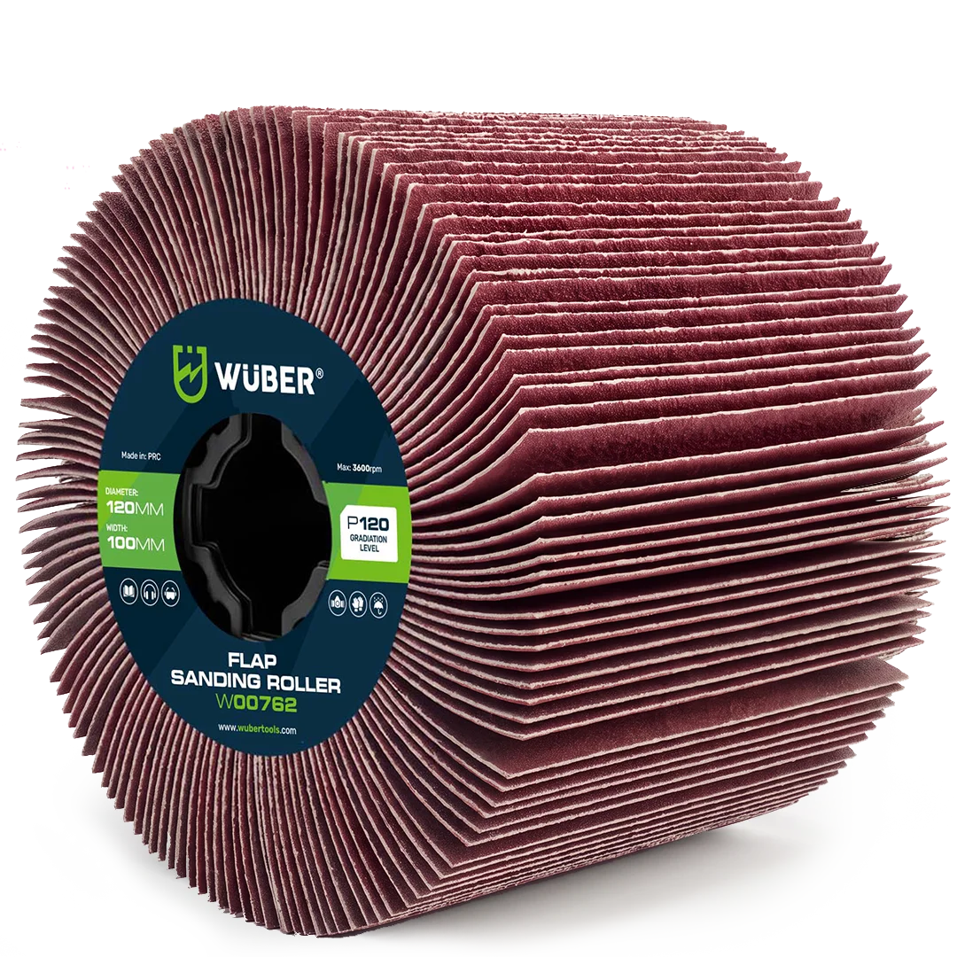 Flap Sanding Roller P120 120x100x19 mm 2-Pack