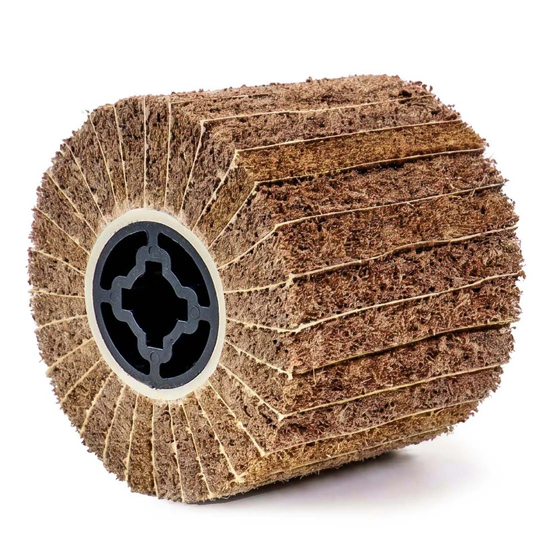 Abrasive Fibre Roller P180 120x100x19 mm 2-Pack