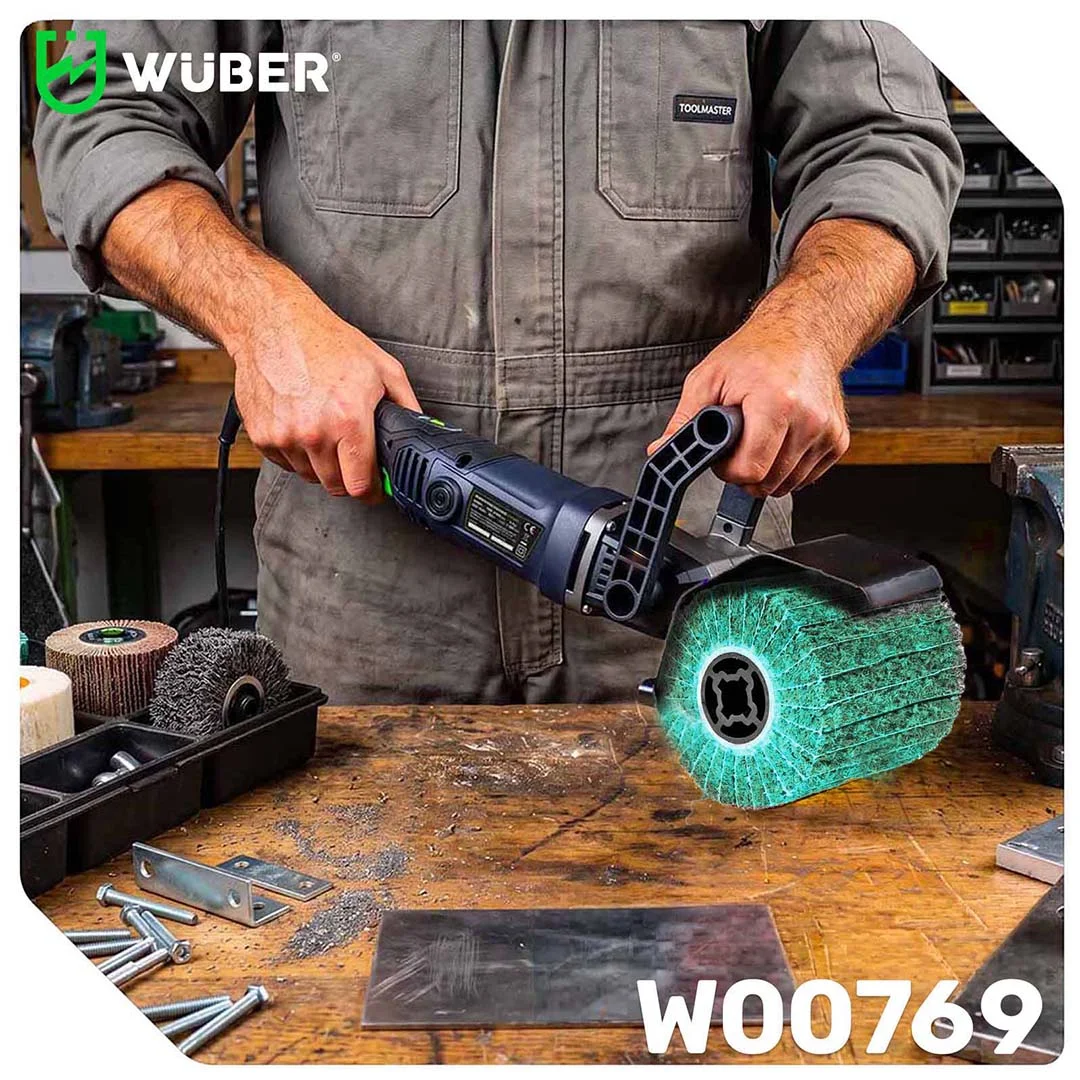Abrasive Fibre Roller P240 120x100x19 mm, 2-Pack