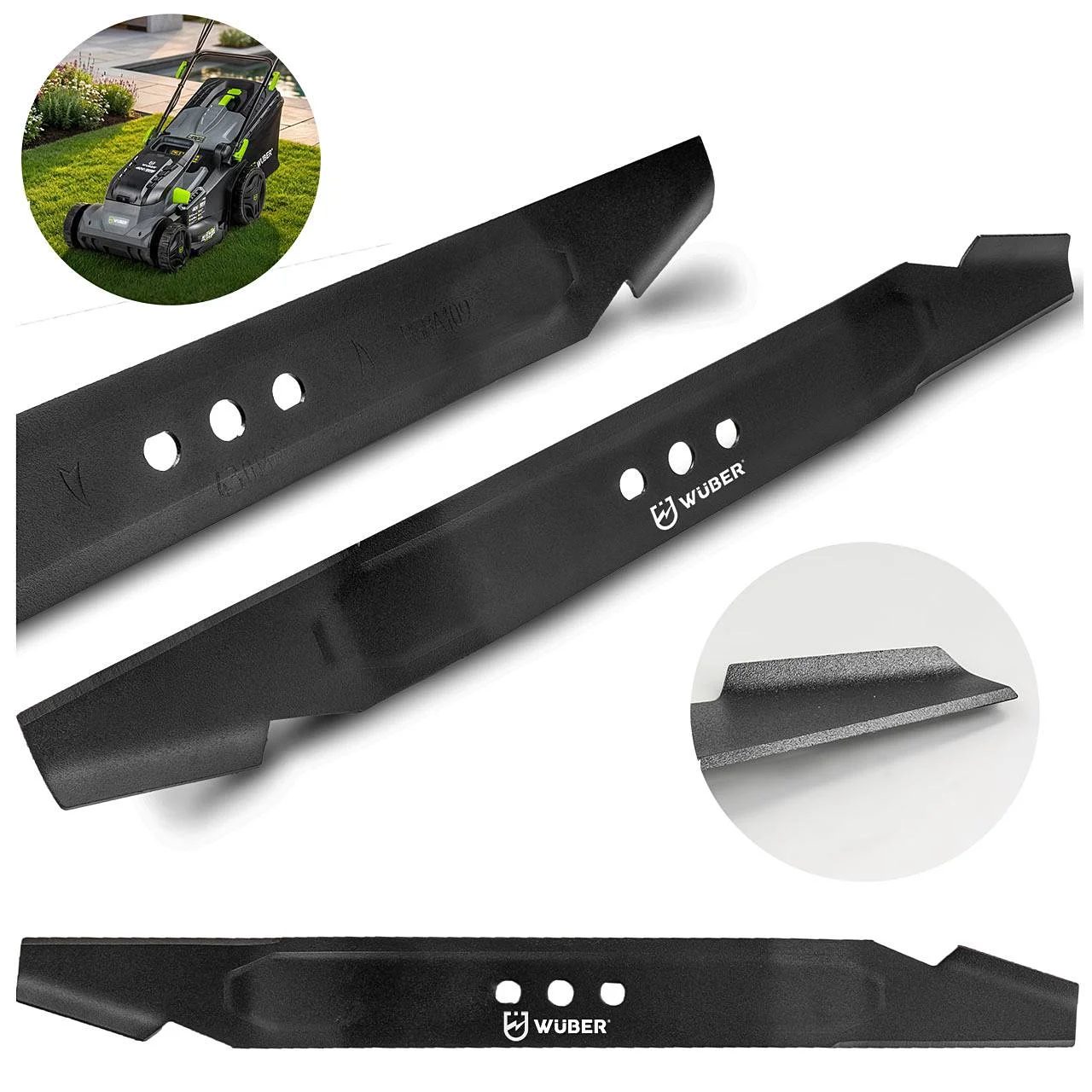 Gräsklipparkniv 43 cm för 40 V gräsklippare
